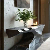 آینه کنسول لاکچری سفارشی