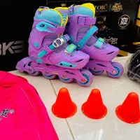 کفش اسکیت حرفه ای برند&سایز28تا34