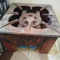 گاز تک شعله چهار پایه بزرگ و کوچک