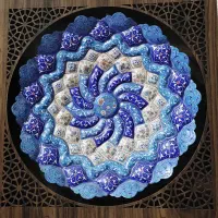 بشقاب میناکاری