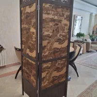 پاراوان دو تیکه طرح دار