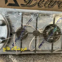 اجاق گاز رومیزی استیل توکار/ ۲ ۳ ۵ شعله شعاع