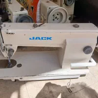 چرخ خیاطی راسته ماسوره بزرگ جک با میزپایه
