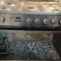 اجاق گاز فردار تمام استیل اسنوا
