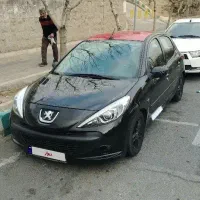 پژو 207 mc اتوماتیک مشکی متالیک 1401 بیرنگ