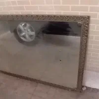 اینه با قاب برنج