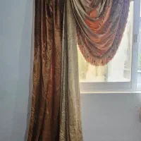 پنل کار پرده مخمل چهار تیکه