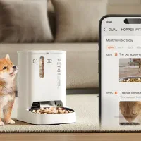 پت کیت هوشمند Yumshare دارای دوربین و بلندگو