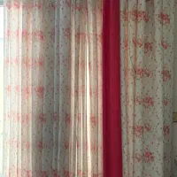 دکور پرده لوستر ست اتاق انگلیش هوم