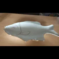 ظرف چینی مدل ماهی