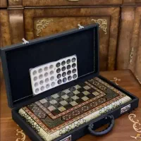 تخته نرد و شطرنج خاتم اصفهان و شیراز