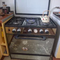 گاز ۵ شعله طرح فر سالم و زیبا