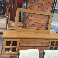 کنسول چوبی گردویی