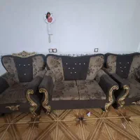 مبل دسته دوم به همراه چهار عدد میز عسلی