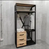 رگال،کتابخانه،جاکفشی فلزچوب