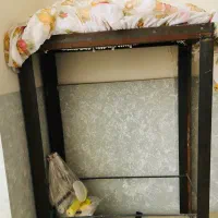 چهارپایه آهنی قوطی و نبشی