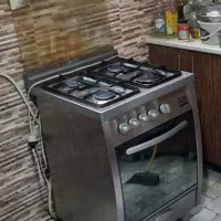 اجاق گاز (تکنو.تاکنو) ۴شعله استیل فردار ۸۵%تخفیف