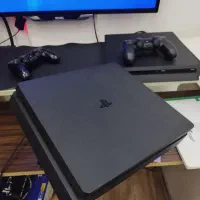 فروش  پلی‌استیشن 4 500 گیگ دو دسته فول بازی