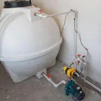 نصب پمپ ومنبع لوله‌ کشی آب فاضلاب شیرآلات خرده کار