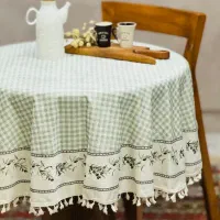 سفره و رومیزی مخمل و تور
