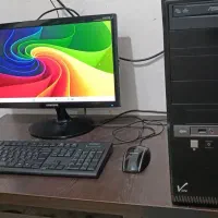 کامپیوتر خانگی Asus plus i5 Ram8G SSD 256G LED19