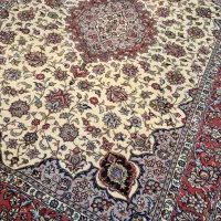 یک جفت فرش دستباف ۹ متری اردکان حاشیه پیازی
