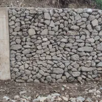 انجام دیوار برشی و حائل سنگی گابیون بندی