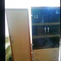 ست کتابخونه و کمد لباسی نو