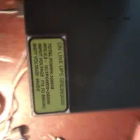 UPS 3KVA 120VOLT DC .