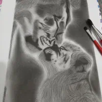 تابلو سیاه قلم