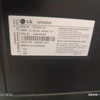 تلویزیون ال جی با میز