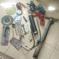 آچارپمپ واسکازین میخ کش ماله کمچه سنگ فرزتلمبه قفل