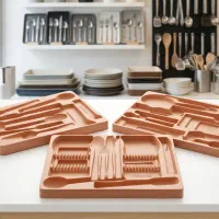 جا قاشقی و ابزار داخل کابینتی جهت سرویس