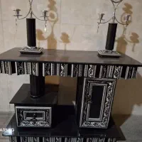 شمعدان 2تا با میز