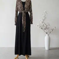 لباس زنانه ست سارفان وکراپ دوتیکه فرشته شیکان کده