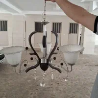 لوستر سه شاخه در حد نو