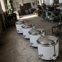 چلوپز برنج پلو سری ۳۰۰ لیتر استوانه