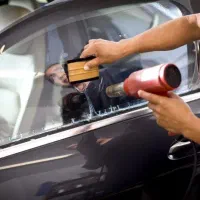 شیشه دودی و شبرنگی