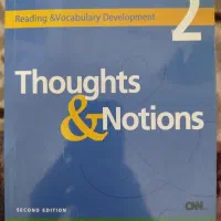 کتاب زبان انگلیسی thoughts & Notions 2