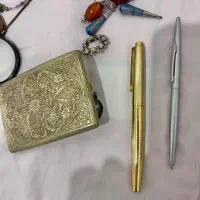 جعبه سیگار انتیک فندک کارتیرcartier نو جاسوییچی