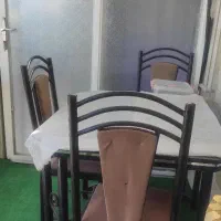 میز غذا خوری 4نفره