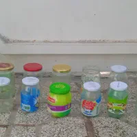 قوطی شیشه ای