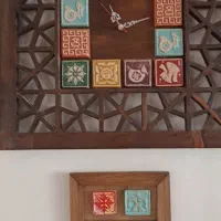 ساعت دیواری و جا کلیدی
