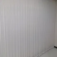 پرده ۳متری حریر ترک شیری تابحال استفاده نشده