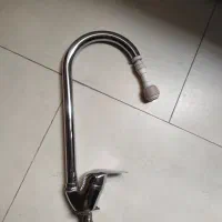 شیر ظرفشویی پایه بلند در حد نو