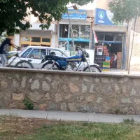 موتور هوندا چراغ گرد آبی پیشرو
