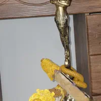 قلیان برنجی طرح فرشته