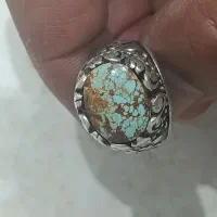 انگشتر نقره فیروزه نیشابور