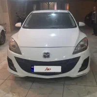 مزدا ۳ نیو فیس مدل ۸۹ سفید وارداتی