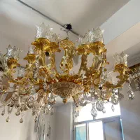 لوستر سلطنتی آرامیس طلا کرم